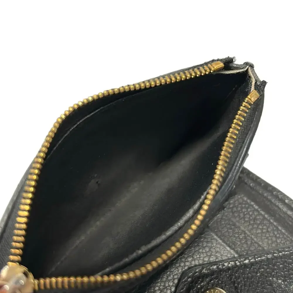 Louis Vuitton Portefeuille Victorine Monogram Empreinte Trifold Wallet M83590